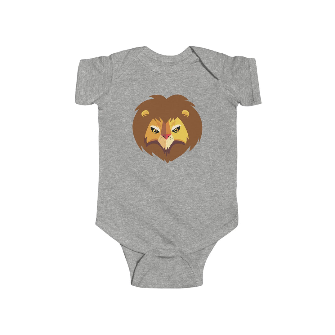 Lion Wild Faces Baby Soft Onesie