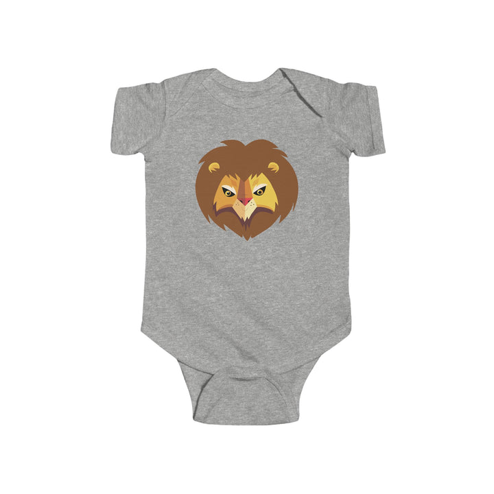 Lion Wild Faces Baby Soft Onesie