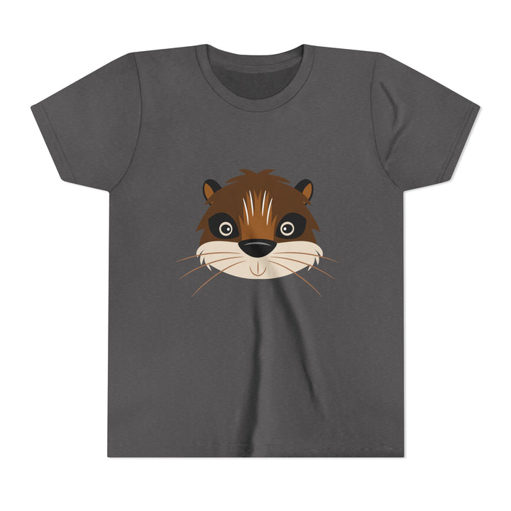 Otter Wild Faces Youth Soft Shirt
