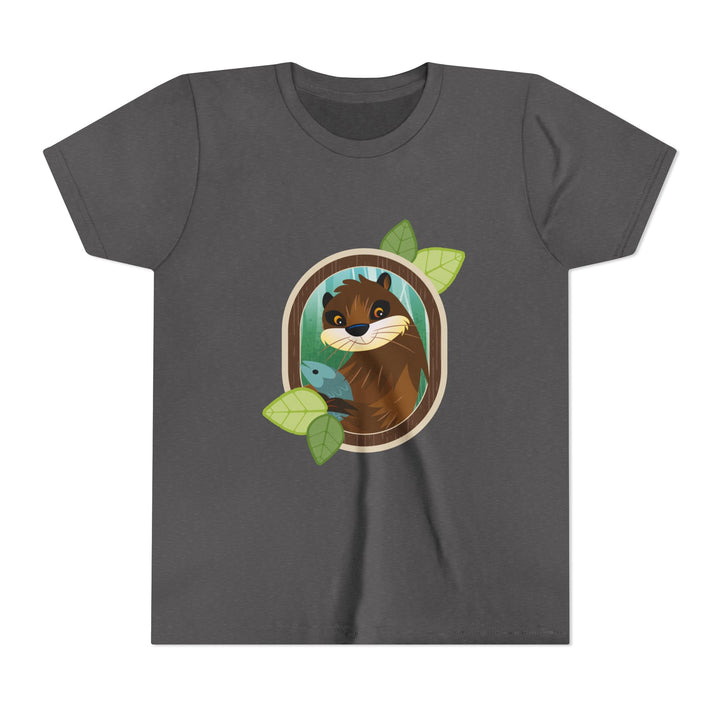 Otter Portrait of Nature Youth Soft Shirt