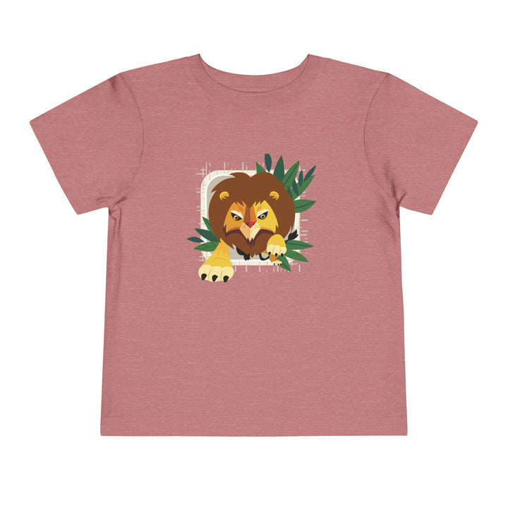 Lion In Your Face Toddler Soft Shirt