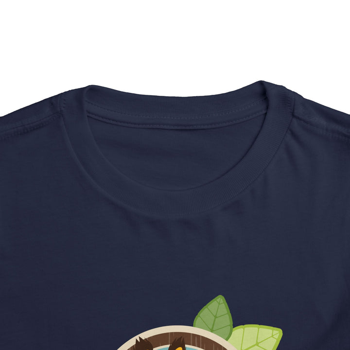 Giraffe Portrait Soft Shirt - Toddler