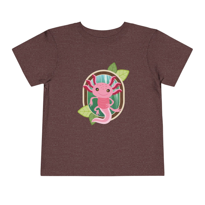 Axolotl Portrait of Nature Toddler Soft Shirt