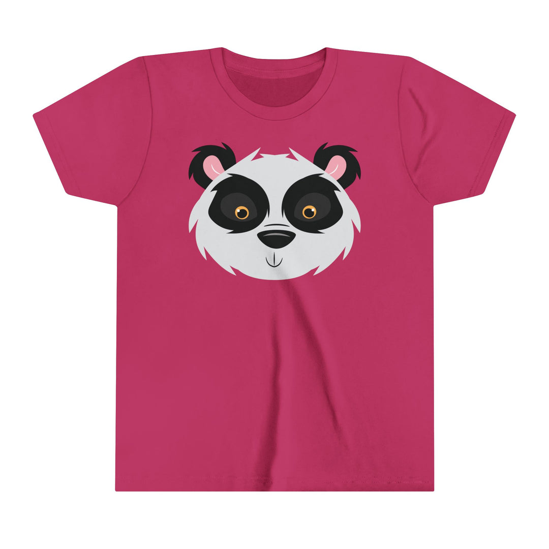 Panda Wild Faces Youth Soft Shirt