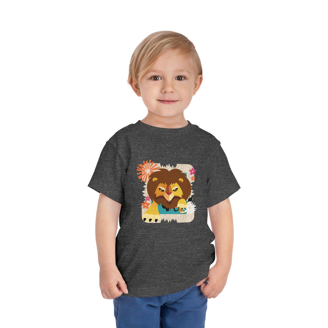 Lion Firework Toddler Soft Shirt