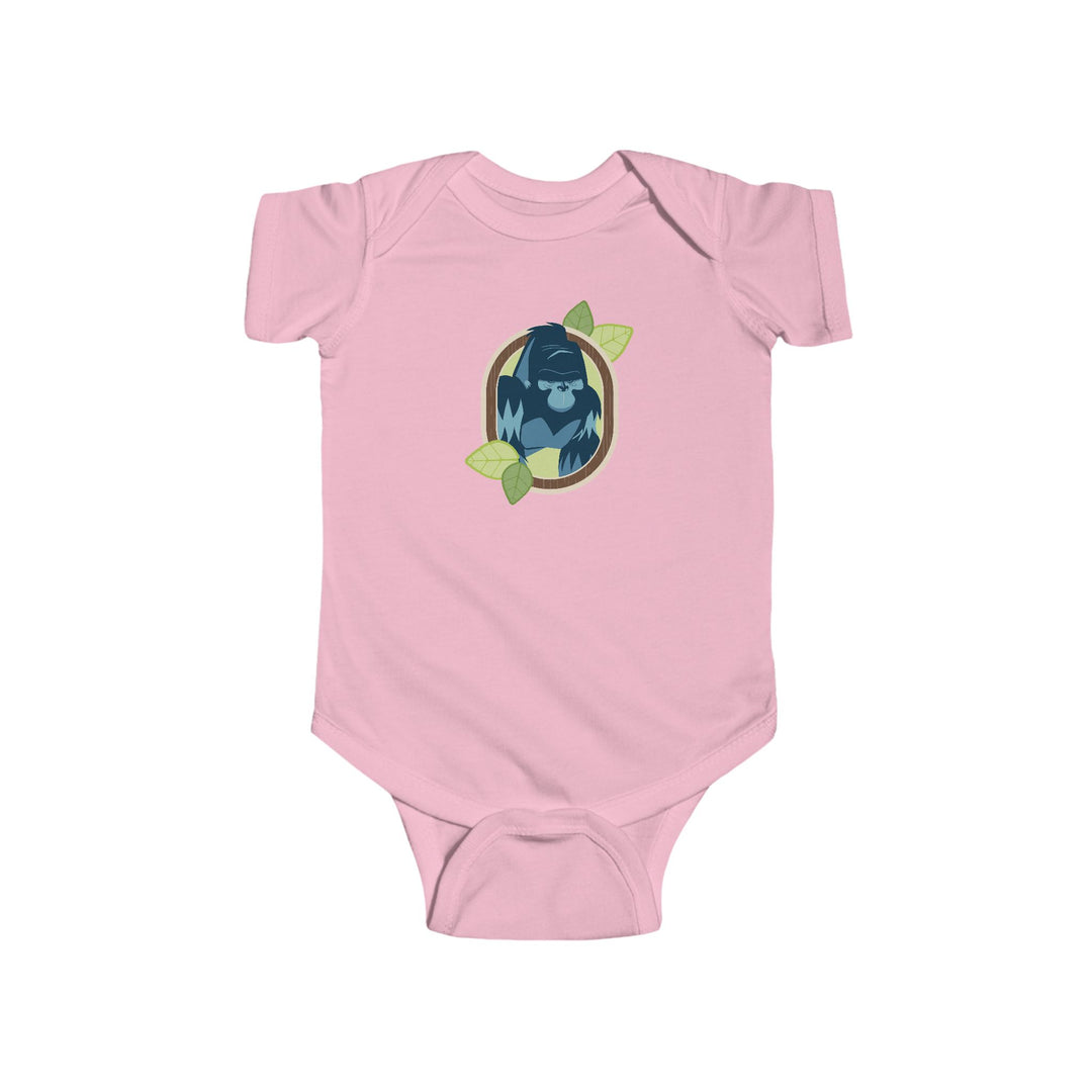 Gorilla Bold Portrait of Nature Soft Baby Bodysuit