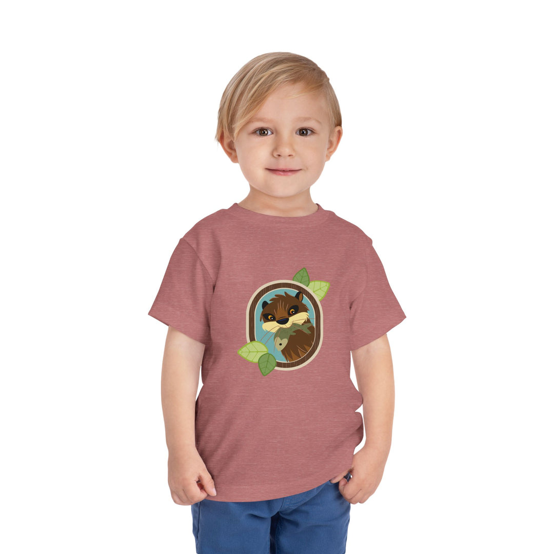 Otter Portrait of Nature Toddler Soft Shirt