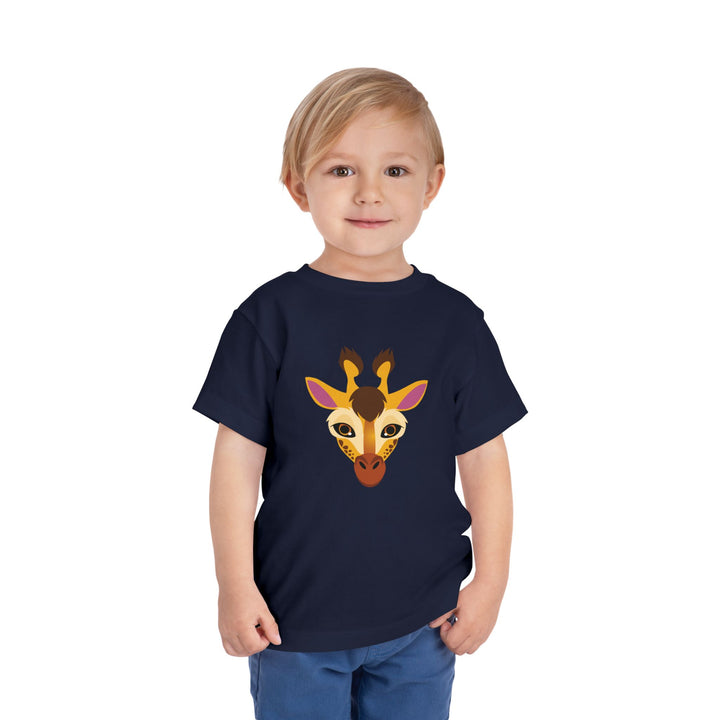 Giraffe Wild Faces Toddler Soft Shirt