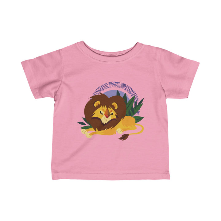 Lion Lounging Halo Baby Soft Shirt