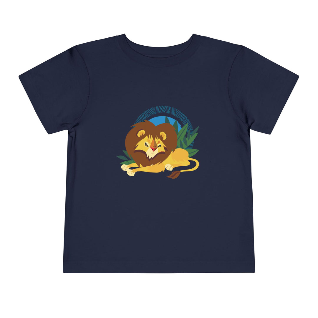 Lion Lounging Halo Toddler Soft Shirt