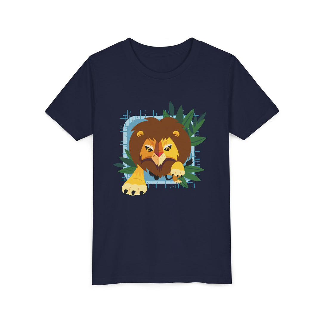 Lion In Your Face Youth Soft Shirt