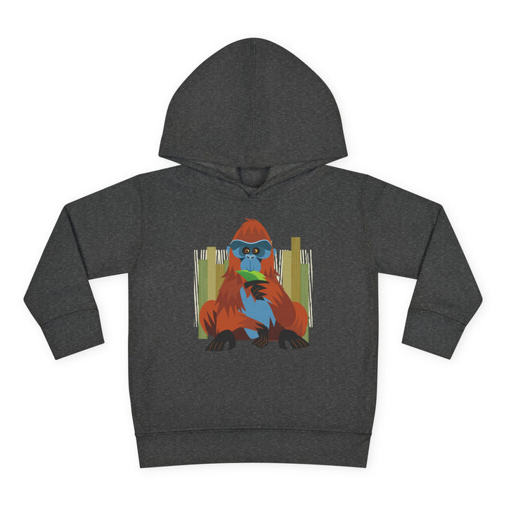 Orangutan Bars Toddler Pullover Fleece Hoodie