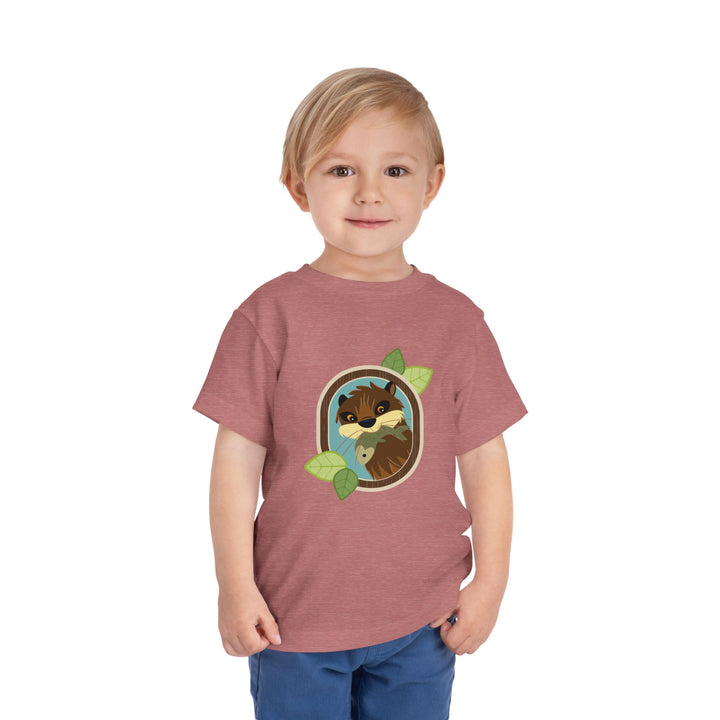 Otter Portrait of Nature Soft Shirt - Toddler