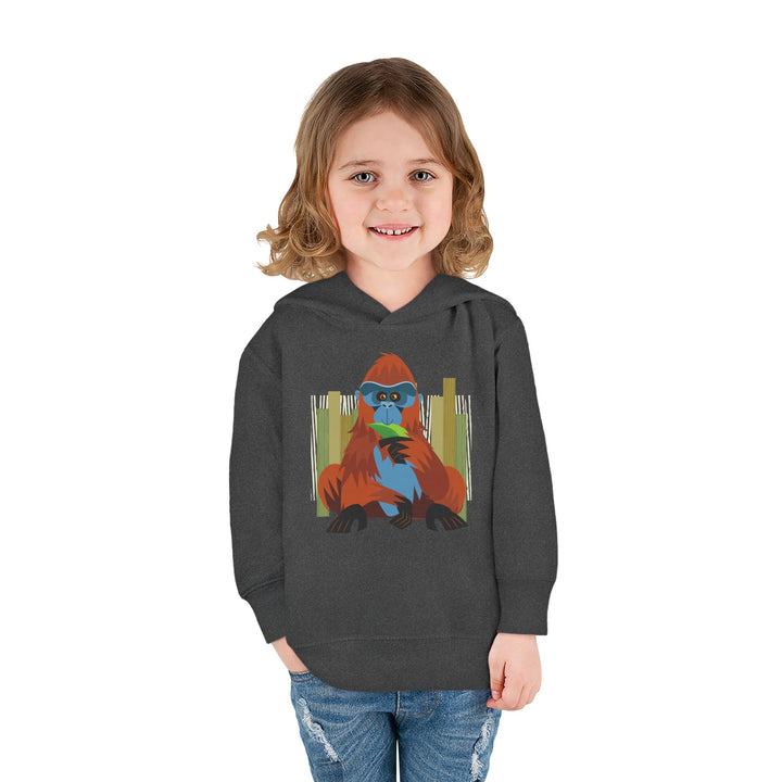 Orangutan Bars Toddler Pullover Fleece Hoodie