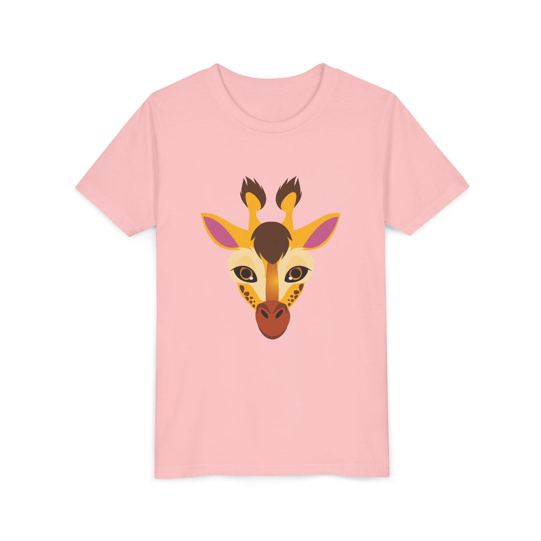 Giraffe Wild Faces Youth Soft Shirt