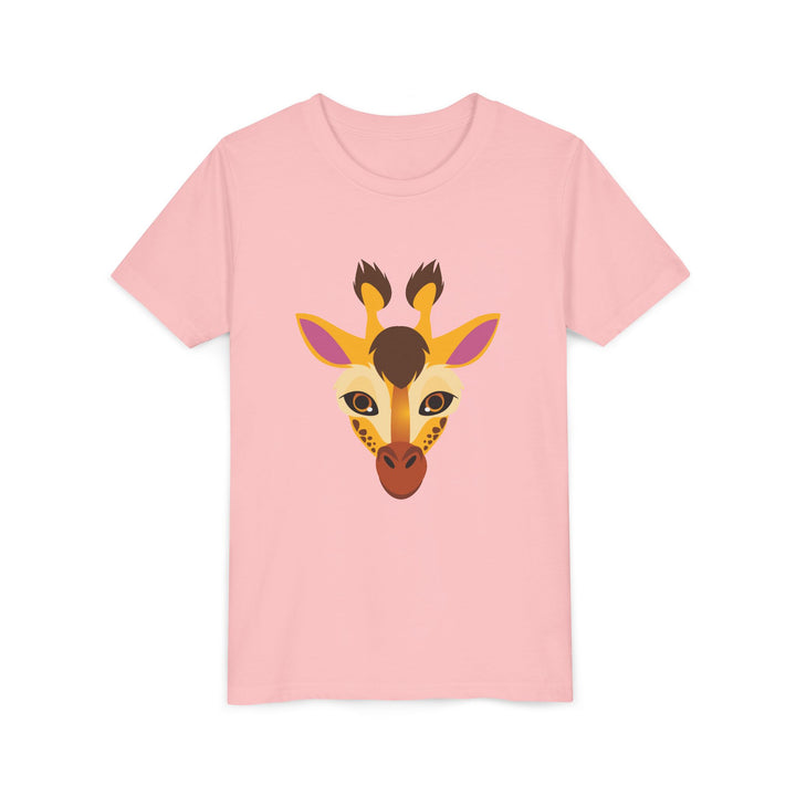 Giraffe Wild Faces Youth Soft Shirt