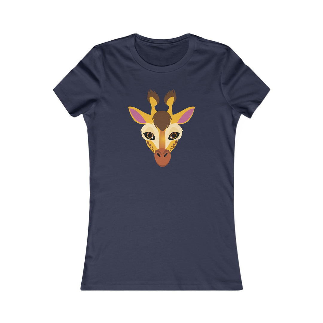 Giraffe Wild Faces Women's Cut Tee