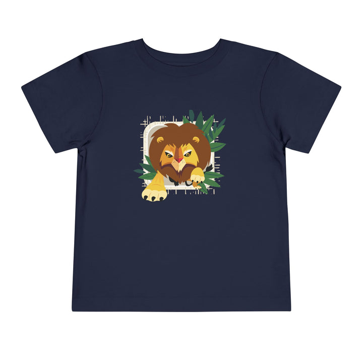 Lion In Your Face Toddler Soft Shirt