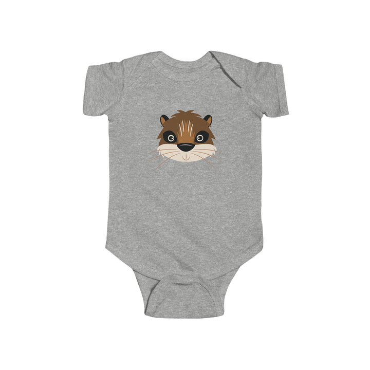 Otter Wild Faces Baby Onesie