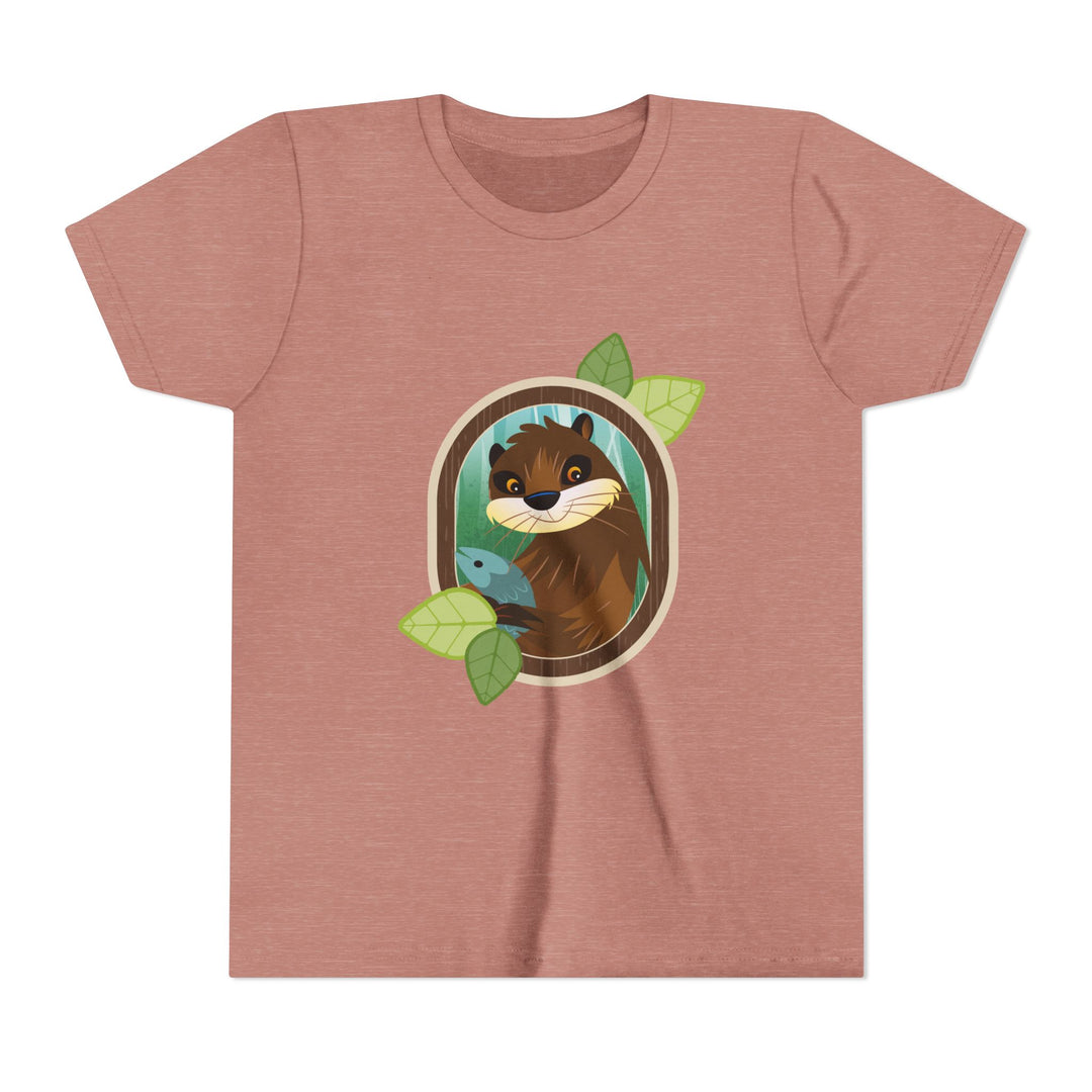 Otter Portrait of Nature Youth Soft Shirt