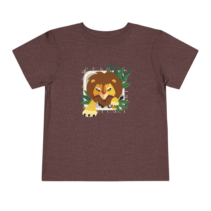 Lion In Your Face Toddler Soft Shirt