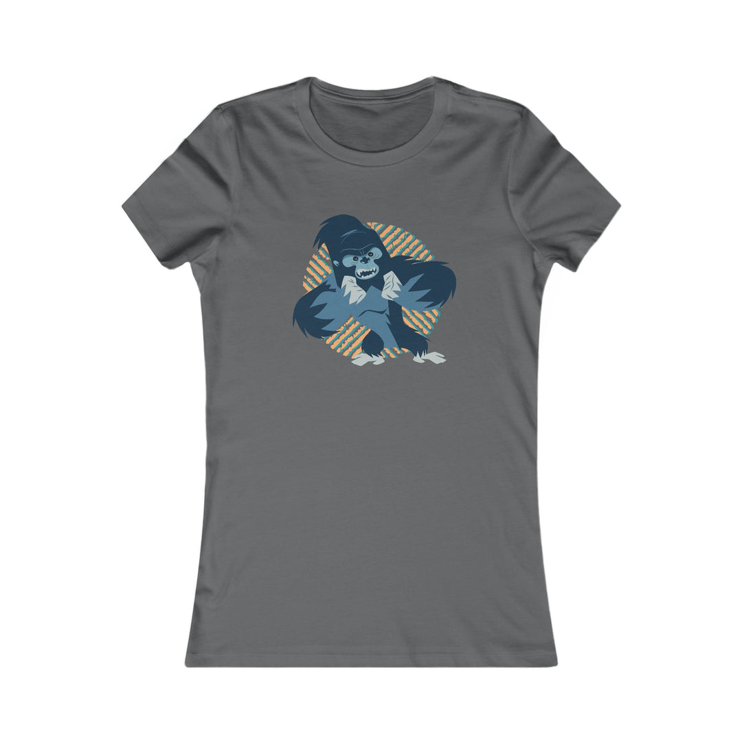 Gorilla Growl Texture Women's Cut Tee