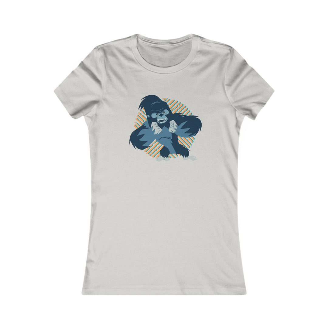 Gorilla Growl Texture Women's Cut Tee