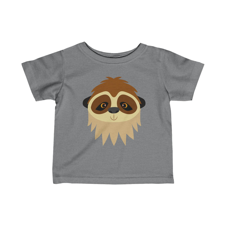 Sloth Wild Faces Baby Soft Shirt