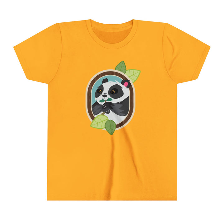 Panda Portrait of Nature Youth Soft Shirt