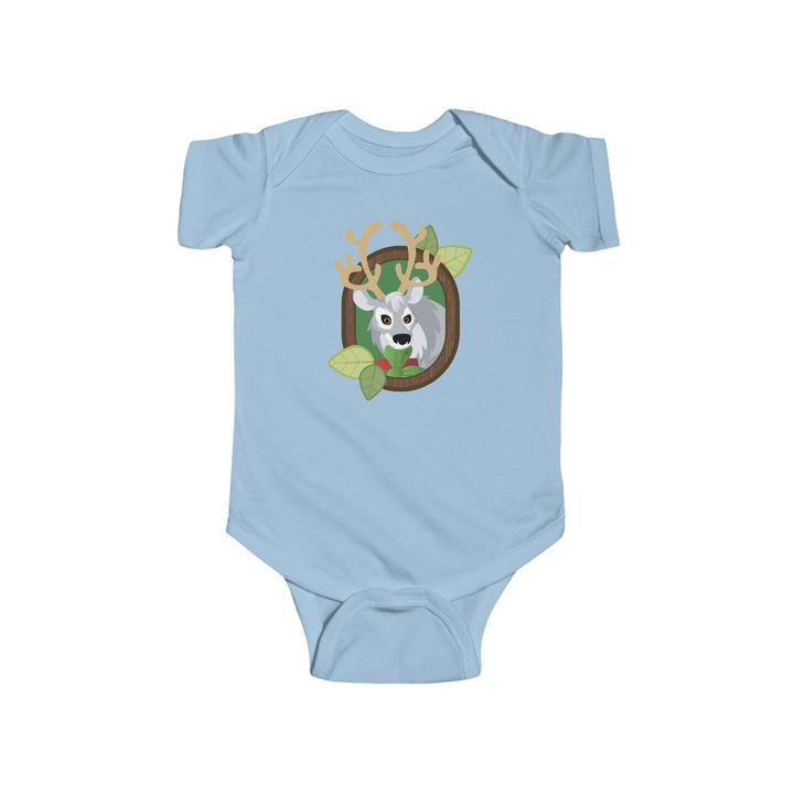 Reindeer Portrait of Nature Soft Baby Onesie