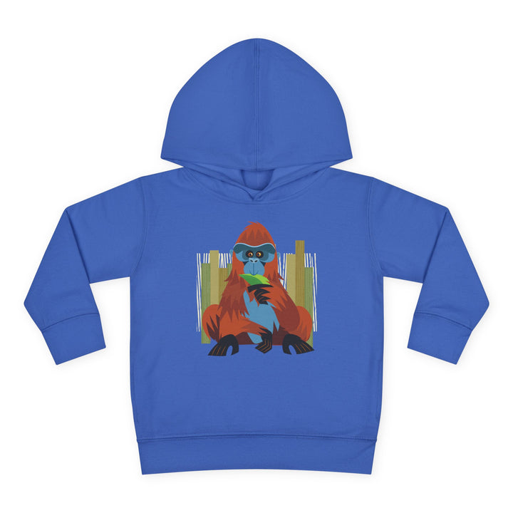 Orangutan Bars Toddler Pullover Fleece Hoodie