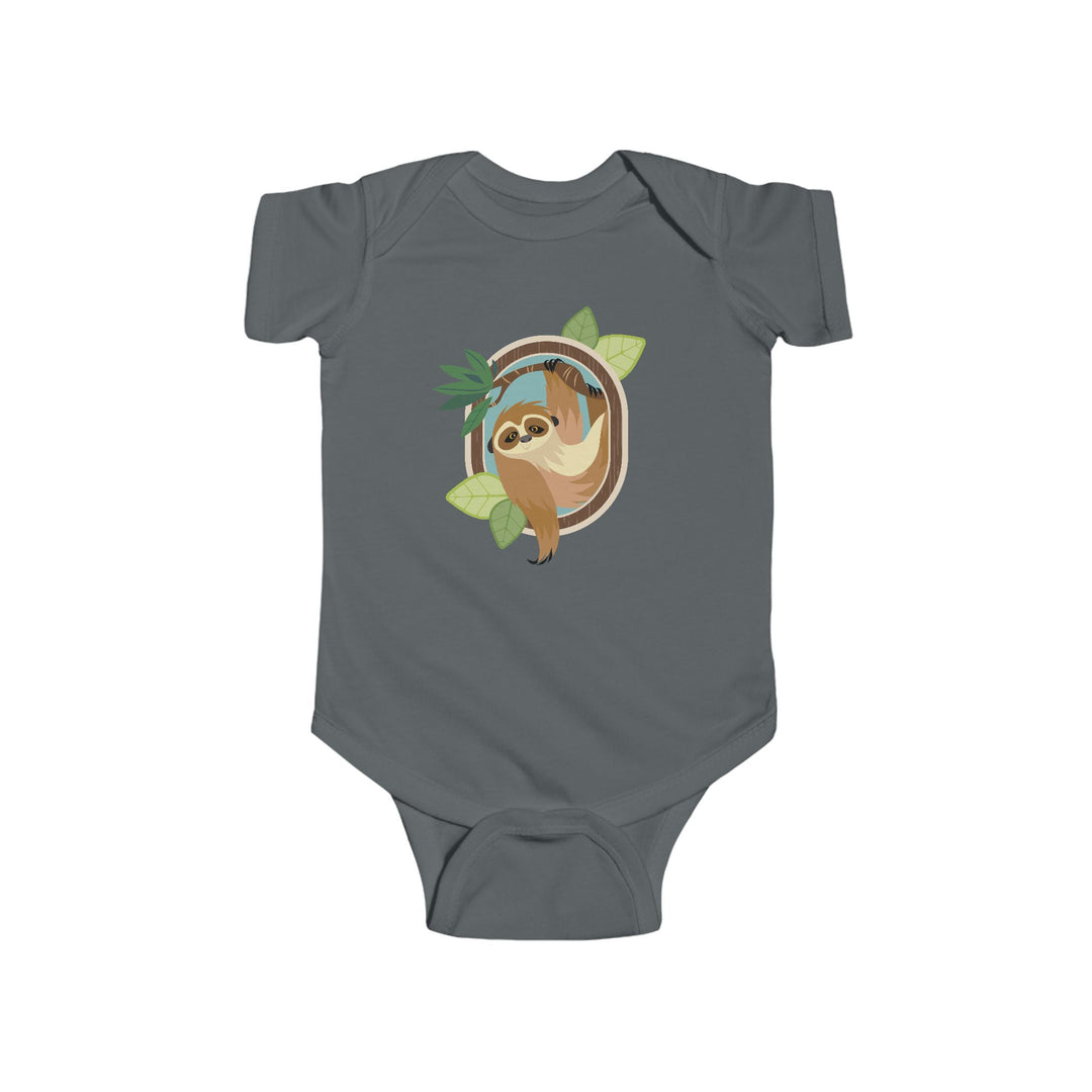 Sloth Portrait of Nature Soft Baby Onesie