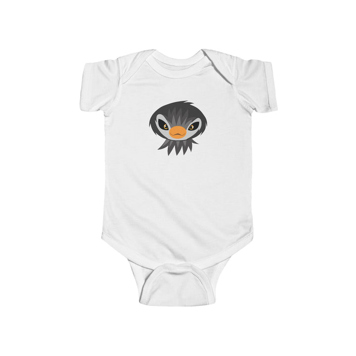 Penguin Wild Faces Soft Baby Bodysuit