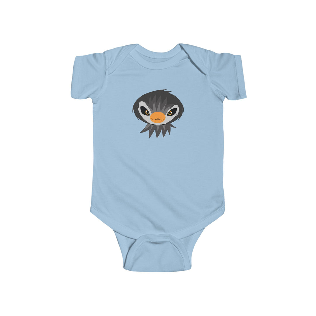 Penguin Wild Faces Soft Baby Bodysuit