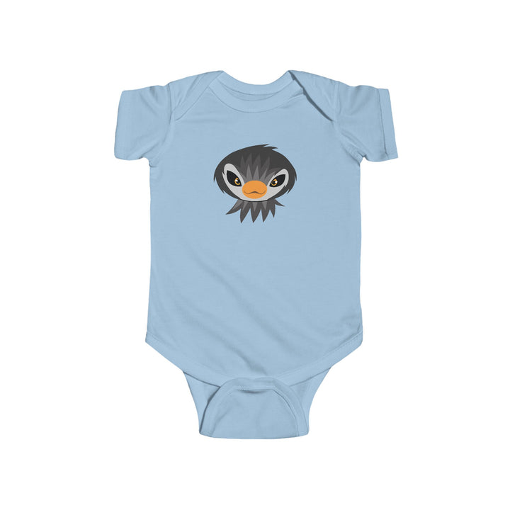 Penguin Wild Faces Soft Baby Bodysuit
