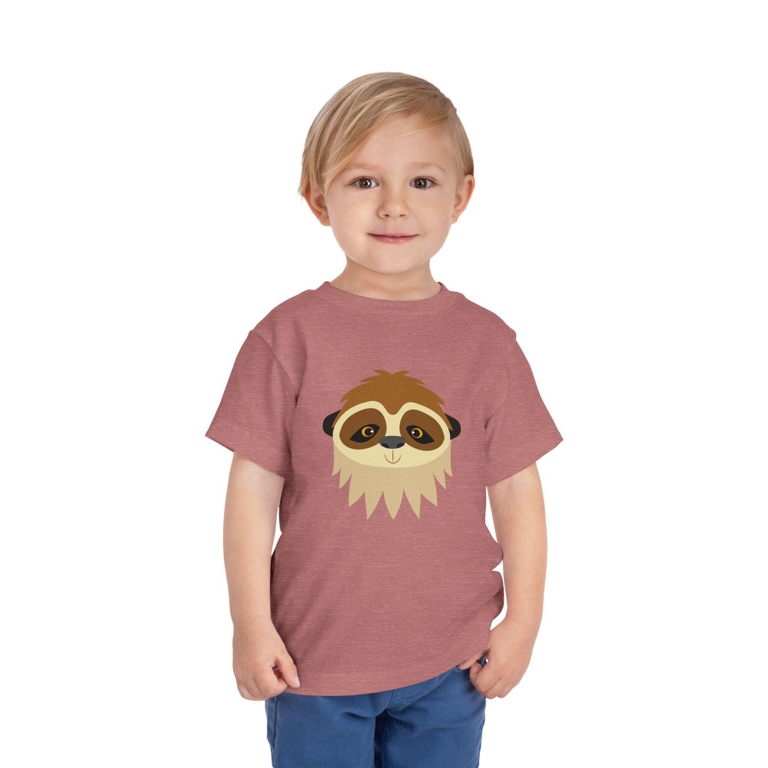 Sloth Wild Faces Toddler Soft Shirt