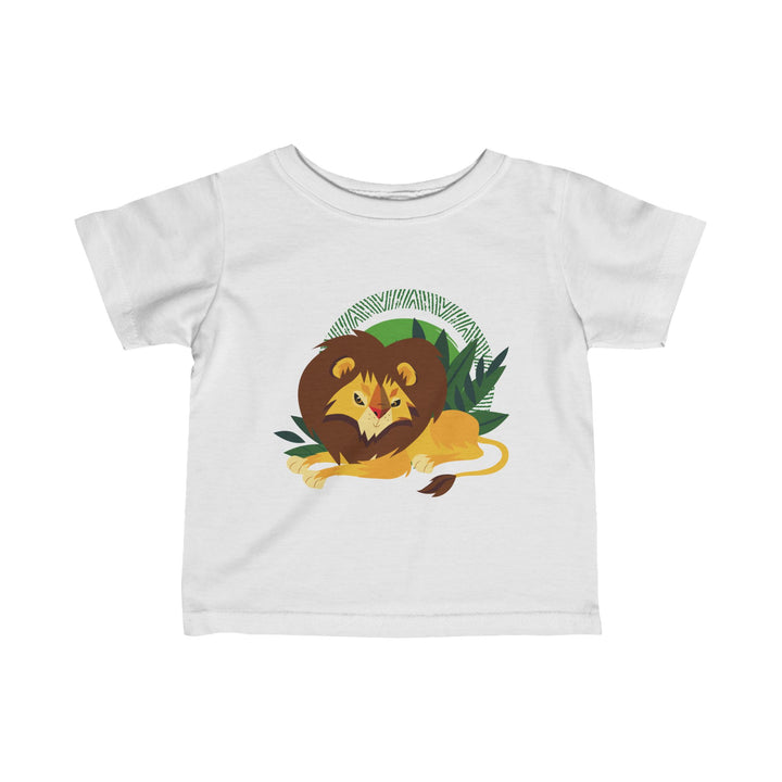 Lion Lounging Halo Baby Soft Shirt