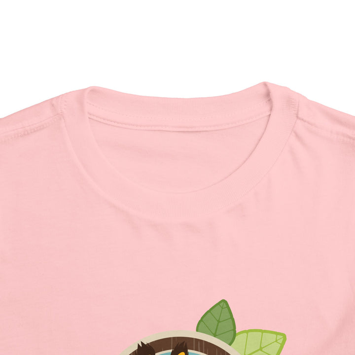 Giraffe Portrait Soft Shirt - Toddler
