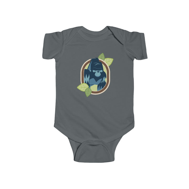 Gorilla Bold Portrait of Nature Soft Baby Onesie