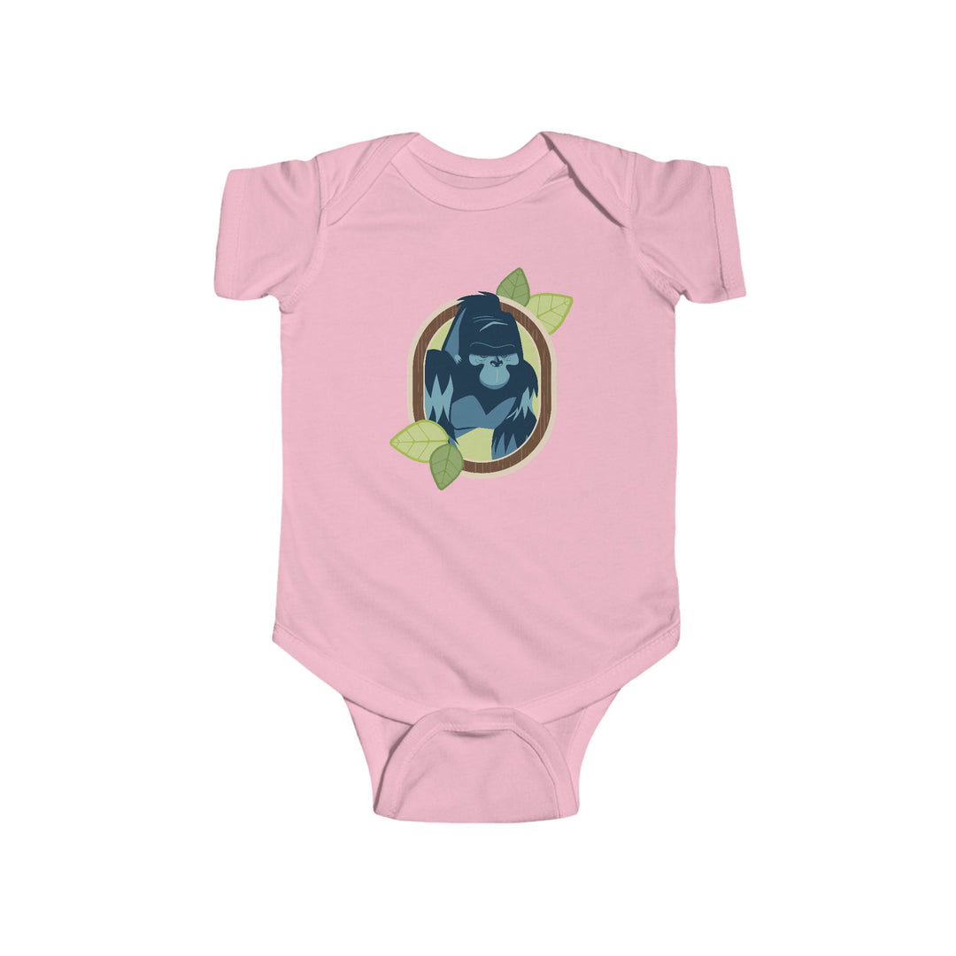 Gorilla Bold Portrait of Nature Soft Baby Onesie