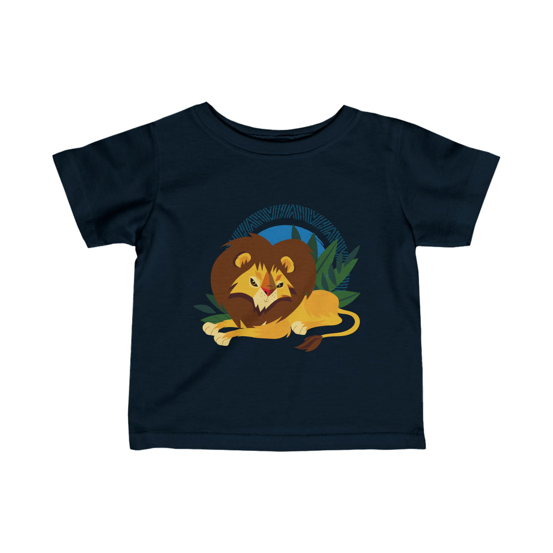 Lion Lounging Halo Baby Soft Shirt