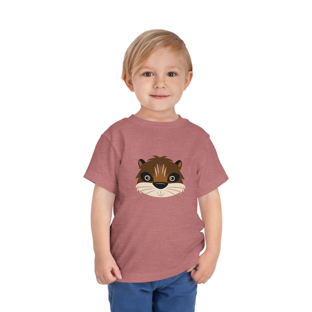 Otter Wild Faces Soft Shirt - Toddler