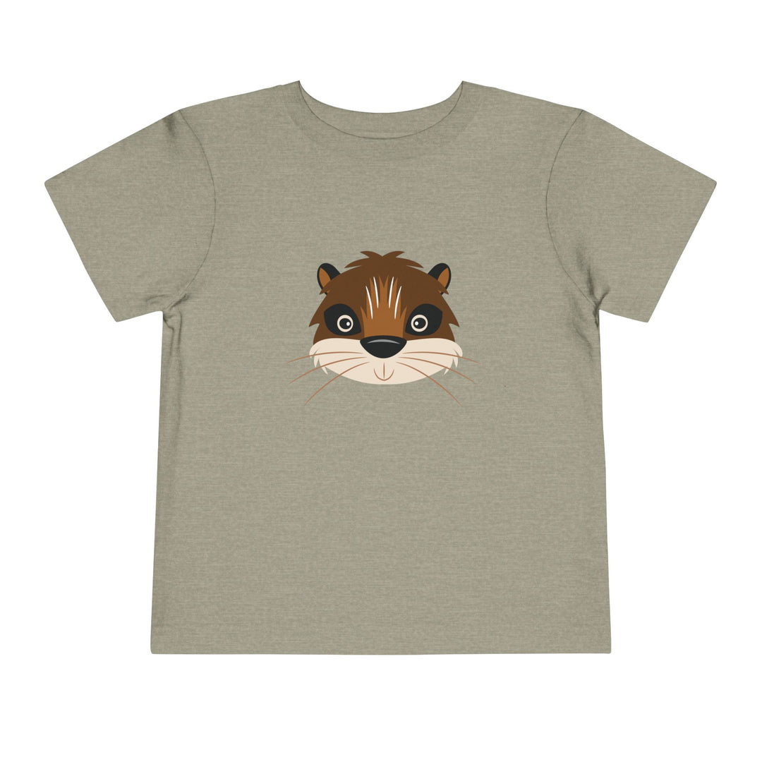 Otter Wild Faces Toddler Soft Shirt