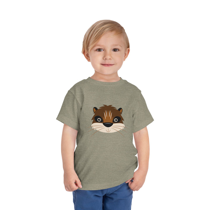 Otter Wild Faces Soft Shirt - Toddler