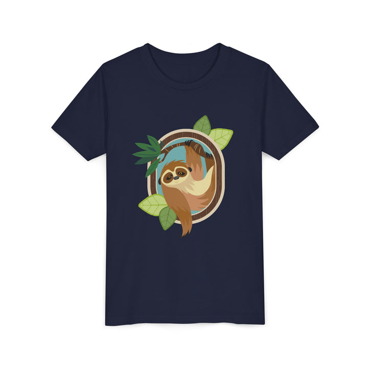 Sloth Portrait of Nature Youth Soft Shirt