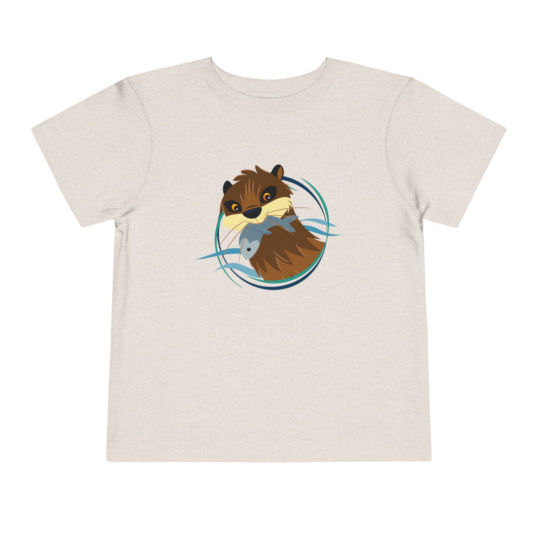 Otter Fishing Soft Shirt - Toddler