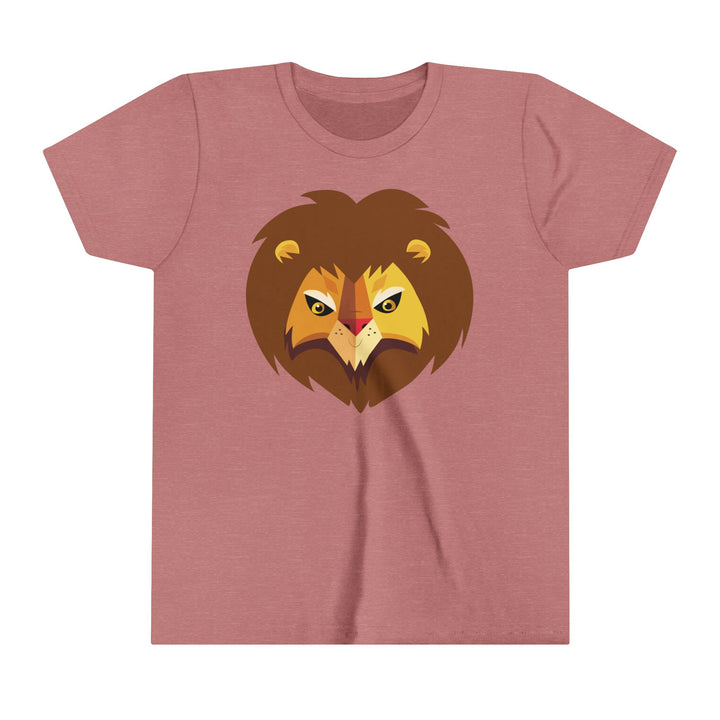 Lion Wild Faces Youth Soft Shirt