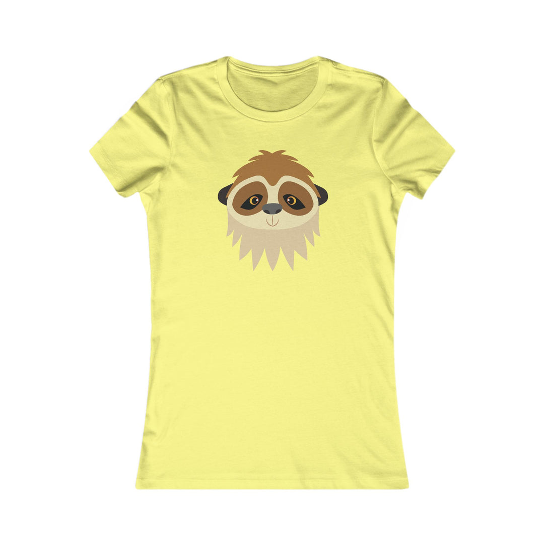 Sloth Wild Faces Women's Cut Tee