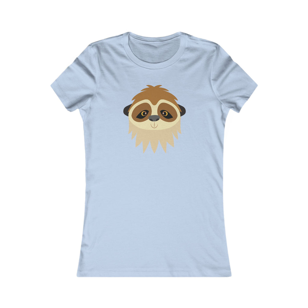 Sloth Wild Faces Women's Cut Tee