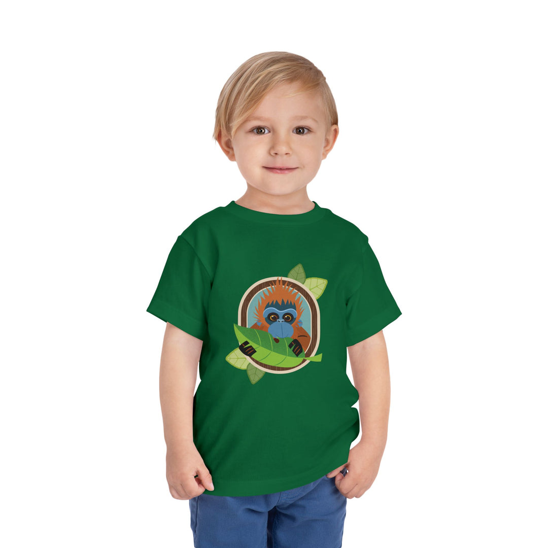 Orangutan Portrait of Nature Toddler Soft Shirt